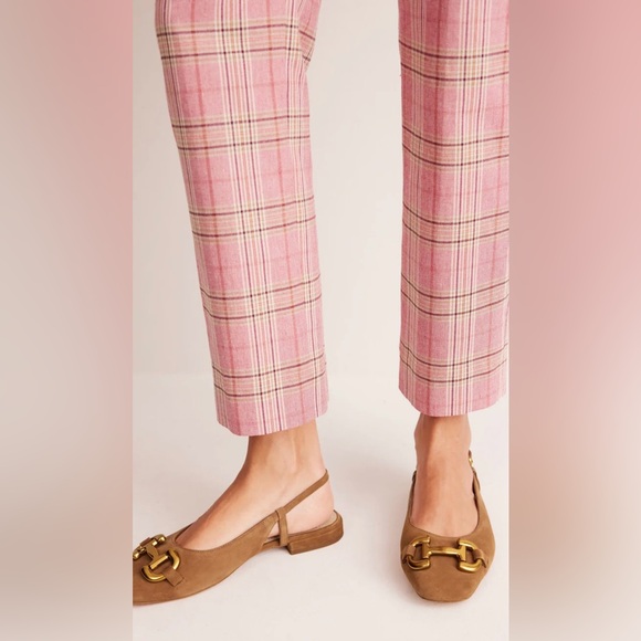 Boden Shoes - Boden Iris Snaffle Slingback Flats Ginger Snap Suede Size 8/8.5 (EU 39)